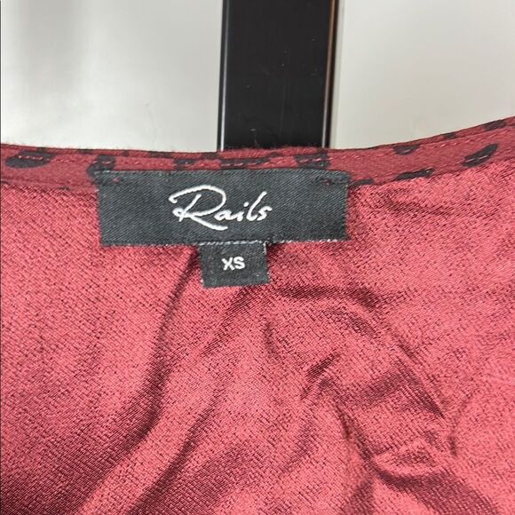 Rails Elegant Burgundy Jumpsuit - Picture 8 of 9